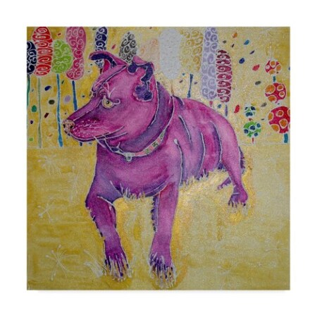 Trademark Fine Art Lauren Moss 'The Neighborhood Watch' Canvas Art, 24x24 ALI23187-C2424GG